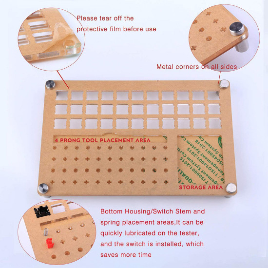 32 switch tester for custom mechanical keyboard