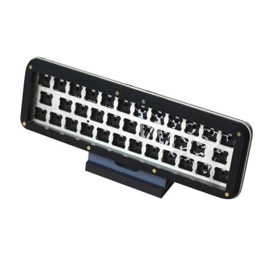 35-key rgb backlit hot-swappable mechanical keyboard custom kit