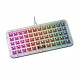 59-key rgb backlit hot-swappable mechanical keyboard customized planck kit