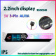 customized 5v 3-pin rgb graphics card holder colorful rgb gpu support video card holder bracket with 2.2 display screen