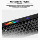 64-key rgb sonic spectrum cnc aluminum alloy titanium linear gray hot-swappable customized mechanical keyboard kit