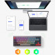 wired mechanical keyboard with cnc aluminum case - 65% (68 key) gaming keyboard pre-order