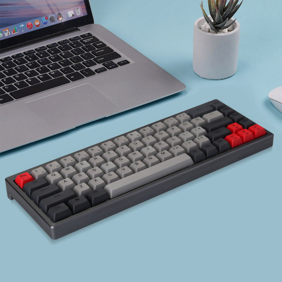 wired mechanical keyboard with cnc aluminum case - 65% (68 key) gaming keyboard pre-order