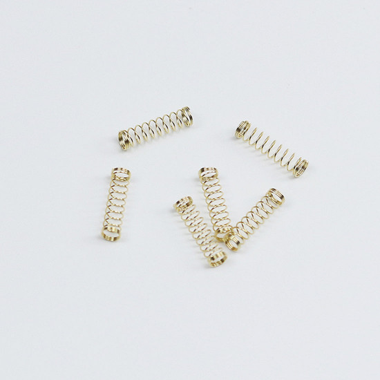 90pcs mechanical keyboard switch gold-plated spring for customization switch modification gold-plated spring