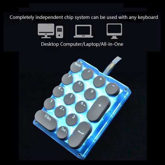 amazing17 portable one-handed numeric keyboard