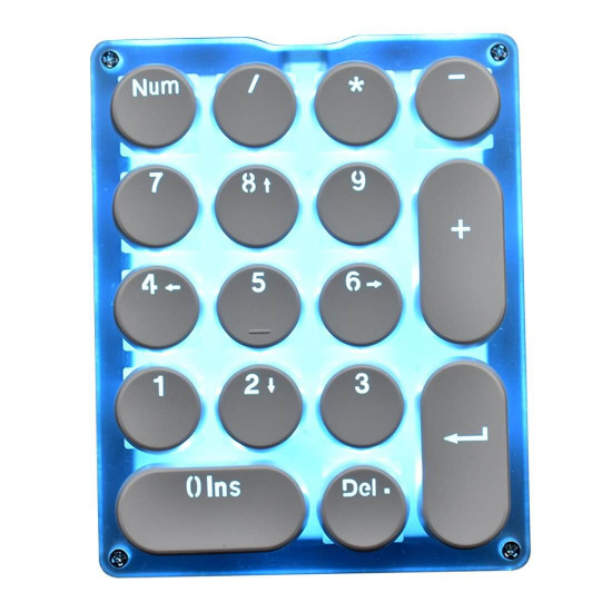 amazing17 portable one-handed numeric keyboard