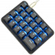 amazing23 portable one handed mechanical keyboard