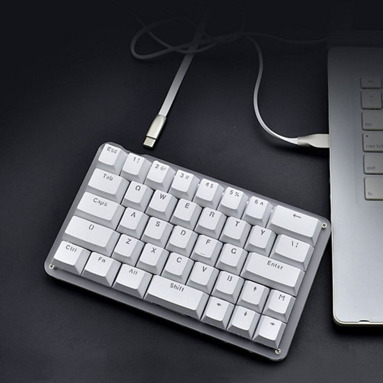 amazing40 portable one handed mechanical keyboard