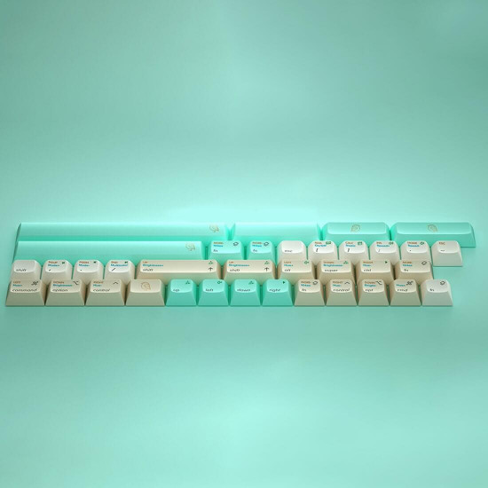 bluebird dsa height pbt keycaps set