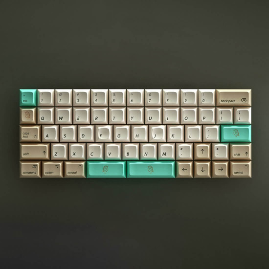 bluebird dsa height pbt keycaps set