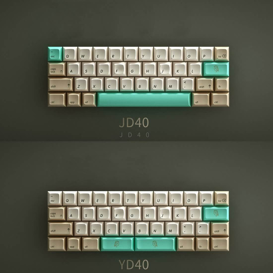 bluebird dsa height pbt keycaps set