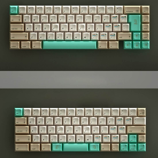 bluebird dsa height pbt keycaps set