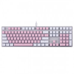 cidoo abm618 rgb light pudding keycap keyboard