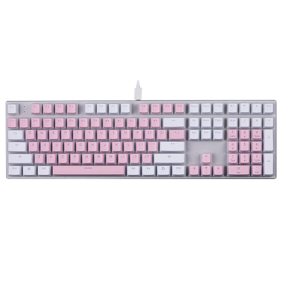 cidoo abm618 rgb light pudding keycap keyboard