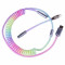 coiled type c usb cable