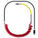 coiled type c usb cable