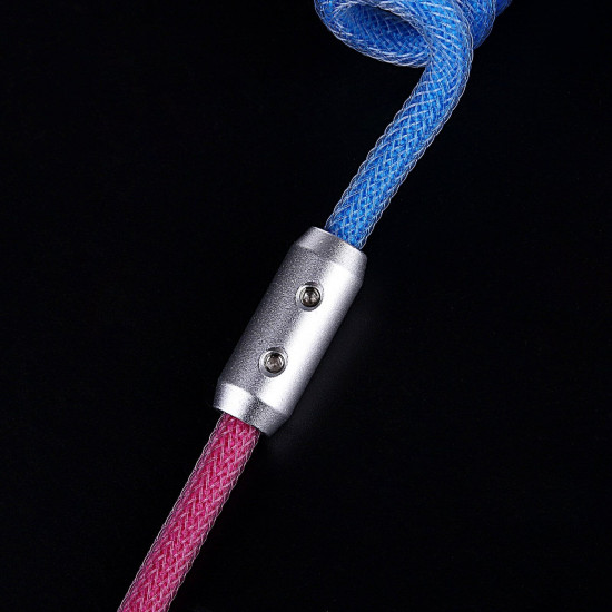 coiled type c usb cable