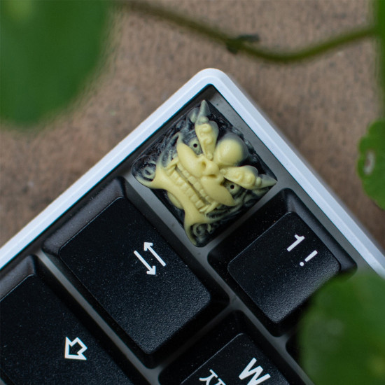 custom handmade shishi resin keycap