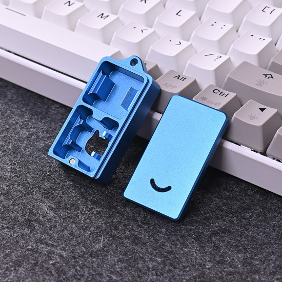 custom mechanical keyboard cnc aluminium alloy switch opener magnetic slider version