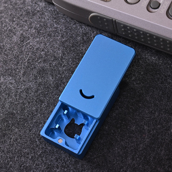 custom mechanical keyboard cnc aluminium alloy switch opener magnetic slider version