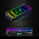 customizable graphics card luminous backplate