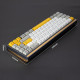 customized cnc aluminum alloy 71 key mechanical keyboard