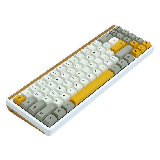 customized cnc aluminum alloy 71 key mechanical keyboard