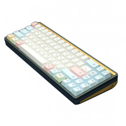 customized cnc aluminum alloy 71 key mechanical keyboard