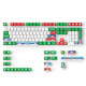 dagk 132pcs mechanical keyboard keycaps