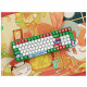 dagk 132pcs mechanical keyboard keycaps