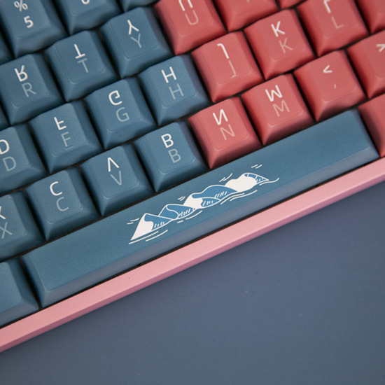 deerwalk customized mechanical keyboard pbt thermal sublimation keycap