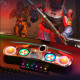 desktop gaming bluetooth speaker with mechanical keypad & microphone