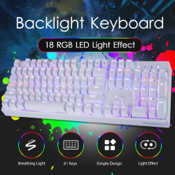 dk5.0 104 keys pbt mechanical keyboard