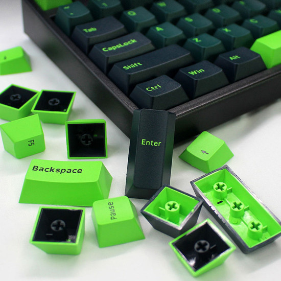 double-color pbt customized mechanical keyboard keycaps