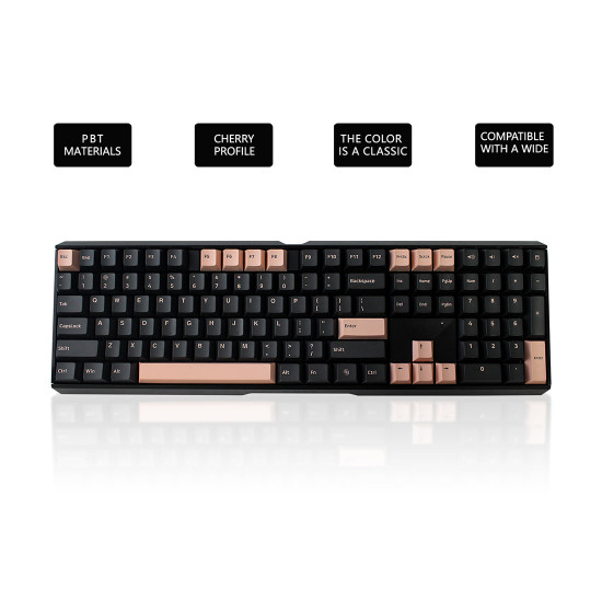 double-color pbt customized mechanical keyboard keycaps