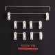 equalz ear screw satellite switch v3 chromatic pcb satellite switch repaired customized mechanical keyboard accessories white + gold steel wire v3