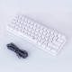 et61 61 keys wireless bluetooth rgb 60% mechanical gaming keyboard