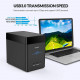 five-bay hard disk enclosure cabinet 3.5-inch hard disk enclosure usb high-speed transmission large-capacity storage box