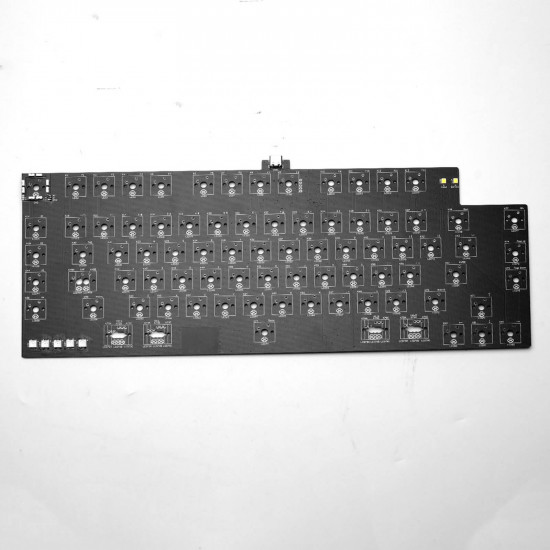 fokrere 82 keys diy mechanical gaming keyboard