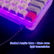 frosted acrylic shell 60% wired mechanical keyboard switch keyboard with pbt keycap pre-order