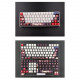 genshin impact hutao 136-key keycaps pbt sublimation mechanical keyboard keycaps