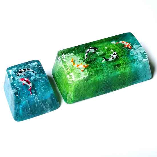 handmade customized resin keycap for mechanical keyboard