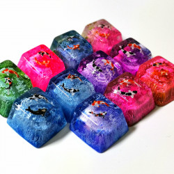 handmade customized resin keycap for mechanical keyboard