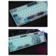 honkai impact 3 bronya 137-key keycaps pbt pentagonal sublimation anime mechanical keyboard keycaps