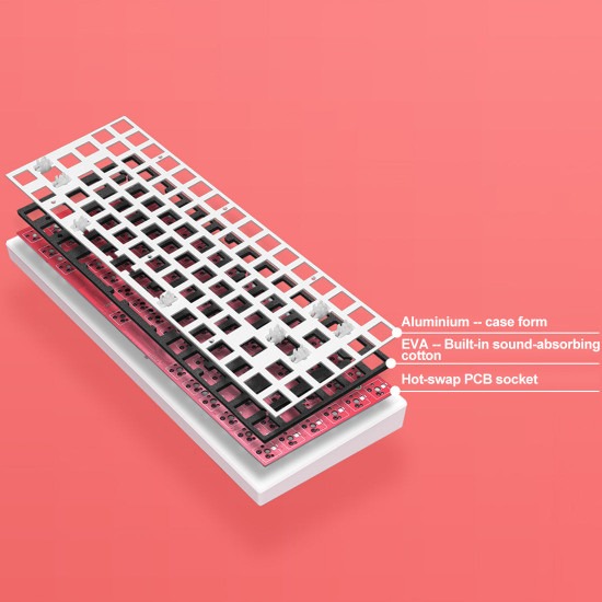 hot swappable switches customized keyboard kits