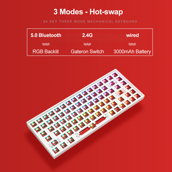 hot swappable switches customized keyboard kits