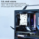 itx mini chassis 9.6l portable side through sfx power supply itx chassis