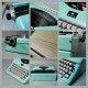 mechanical retro typewriter brand new manufacture keyboard retro style nostalgic literary gift