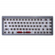 68-key diy 65% qmk hot-swappable rgb led backlit type c pcb mechanical keyboard kit pre-order