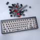 71-key diy 65% qmk hot-swappable rgb led backlit type c pcb mechanical keyboard kit pre-order